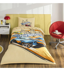 Постільна білизна TAC Disney 160×220см Hot Wheels Winner