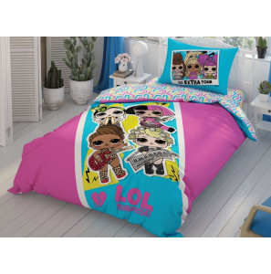 Постільна білизна TAC Disney 160×220см Lol Surprise