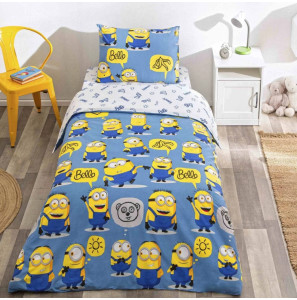 Постільна білизна TAC Disney 160×220см Minions Bananas