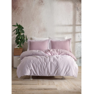 Постільна білизна Turkiz Ranforce Prima 200х220см Santiago Violet