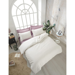 Постільна білизна Turkiz Ranforce Prima 200х220см Mauro Violet