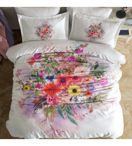 Комплект постільної білизни Prima Casa Digital Satin 200х220см. Posy