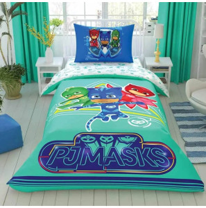 Постільна білизна TAC Disney 160×220см PJ Masks Move