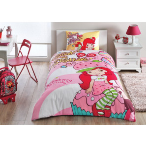 Постільна білизна TAC Disney 160×220см Strawberry Shortcake Cute