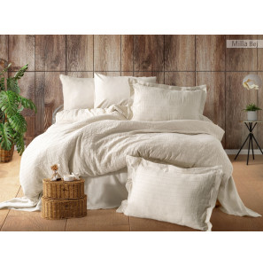 Постільна білизна Pupilla Muslin 200х220см Milla Bej