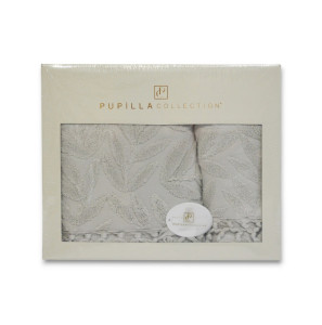 Набір махрових рушників Pupilla Mango 2 шт(50х90см та 70х140см) Yesil